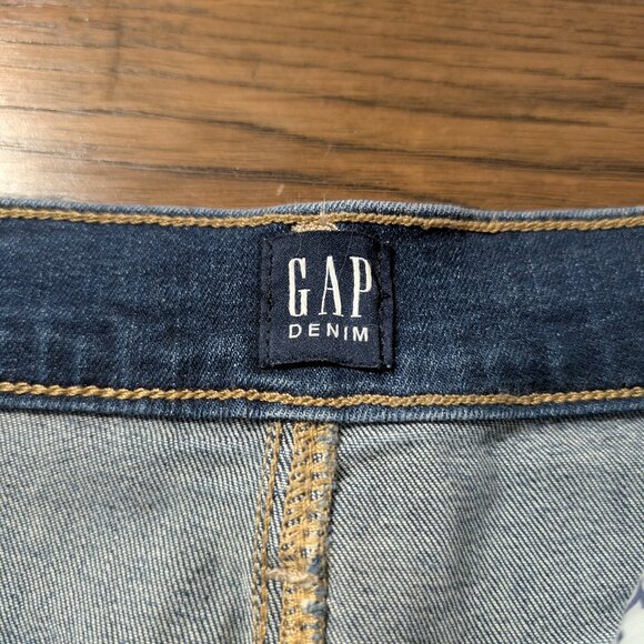 Gap True Skinny Sky High rise jeans indigo size 24 petite - Picture 16 of 16